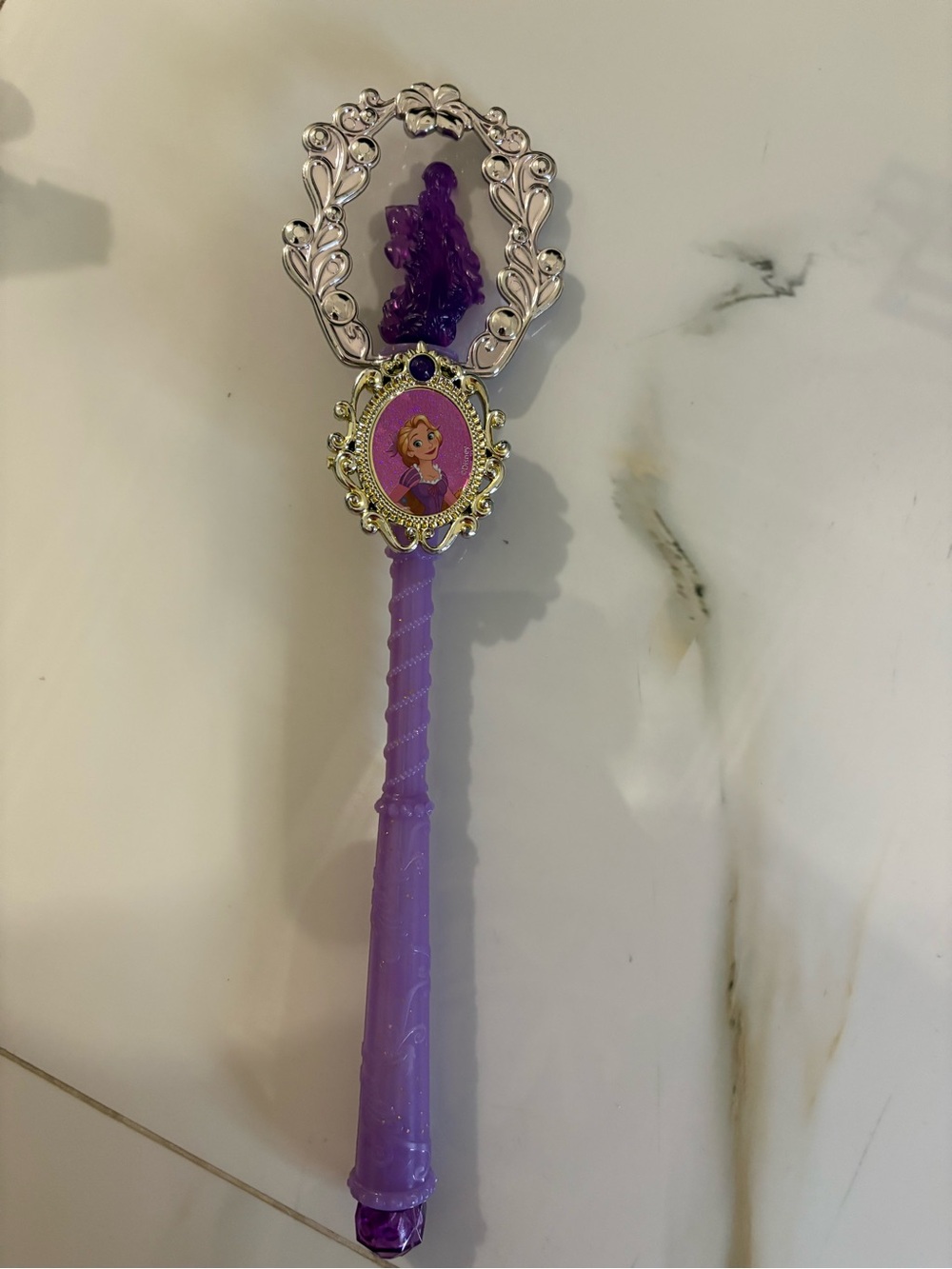 Tangled Rapunzel Wand Costume Accessory Purple Disney